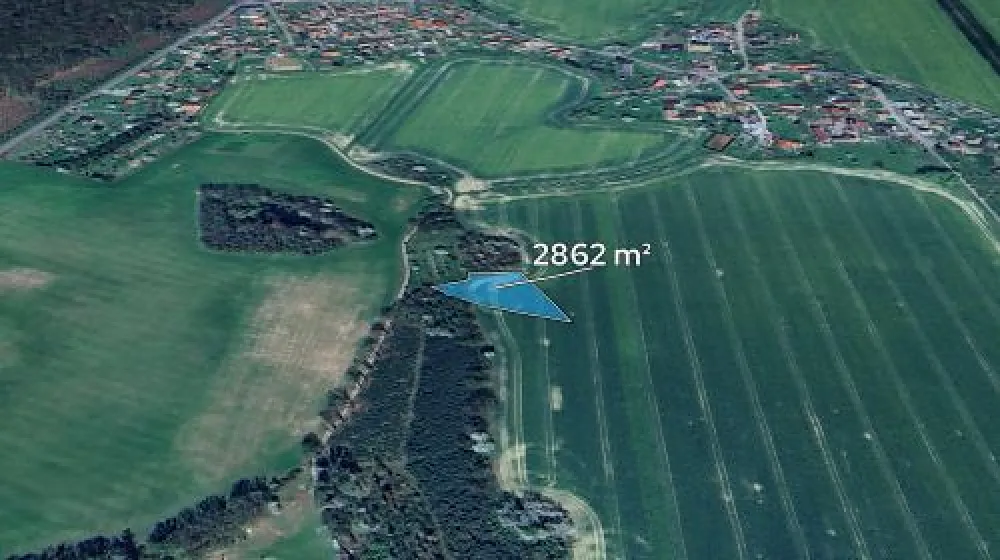 Prodej podílu 1/6 pole 477 m²