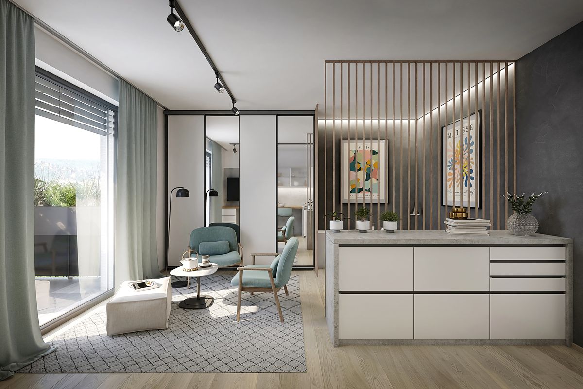 Prodej bytu 1+kk 30 m², Praha – fotka 1 z 3
