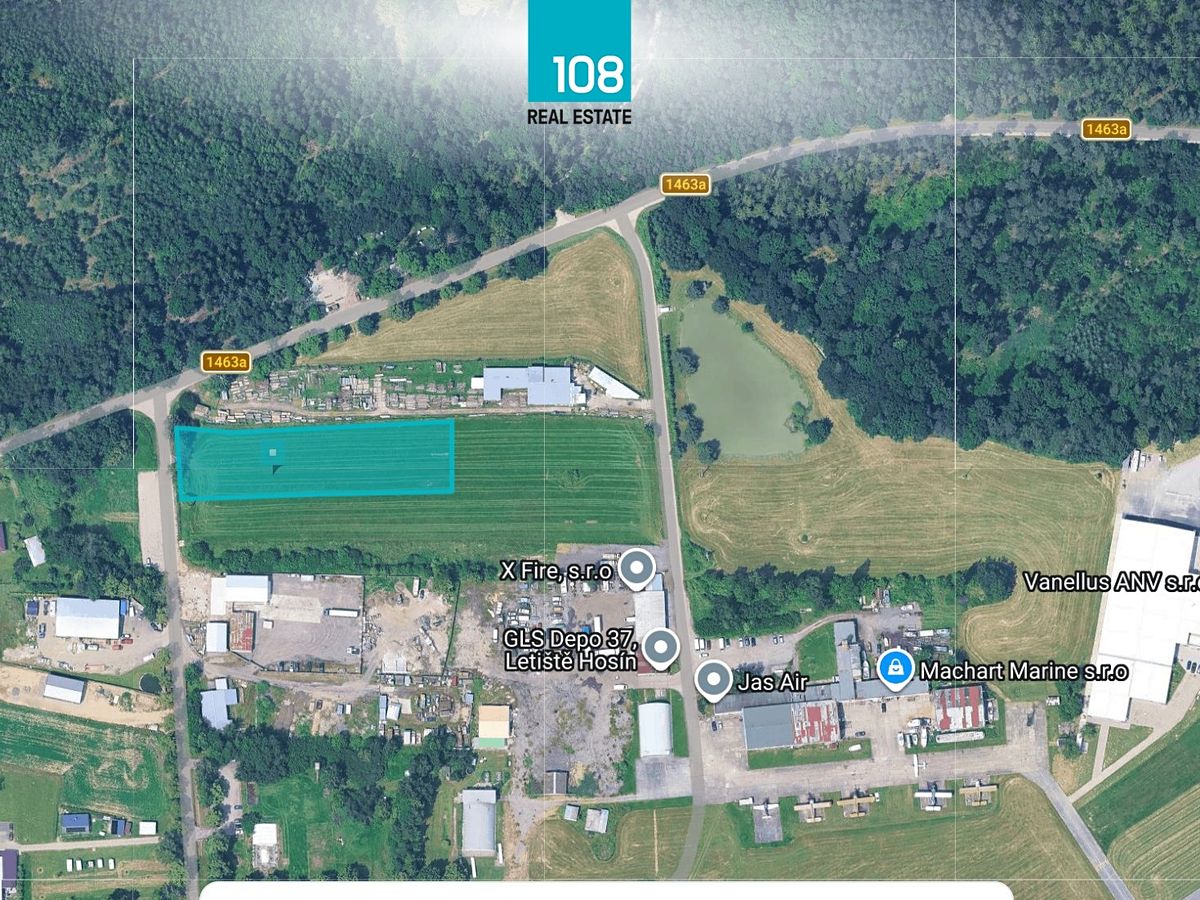 Prodej komerčního pozemku 4467 m²