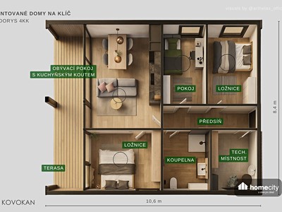 Prodej  rodinného domu 89 m², pozemek 1 514 m² — photo 3