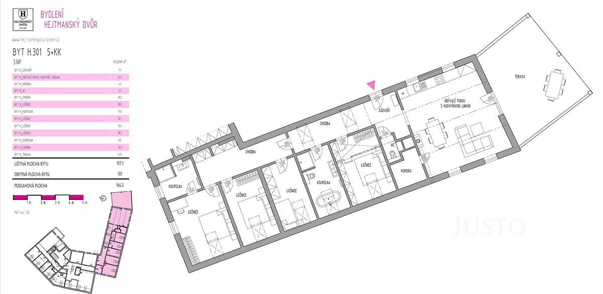 Prodej bytu 5+kk 158 m² – fotografie 2
