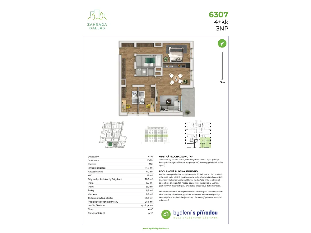Prodej bytu 4+kk 87 m² - More