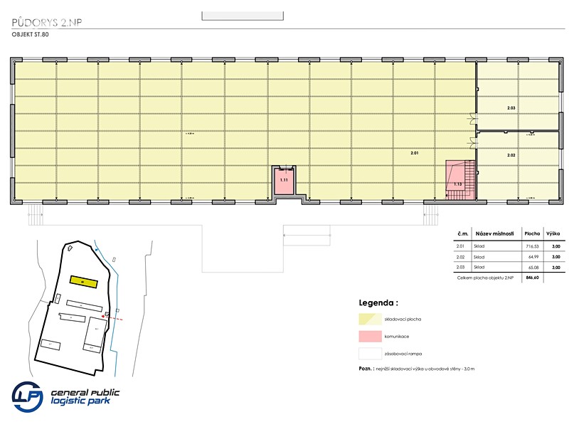 Pronájem skladového prostoru 130 m² – pohled 6
