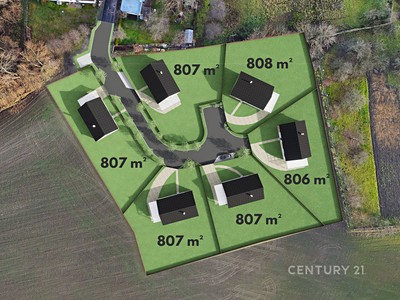 Prodej  stavebního pozemku 808 m²