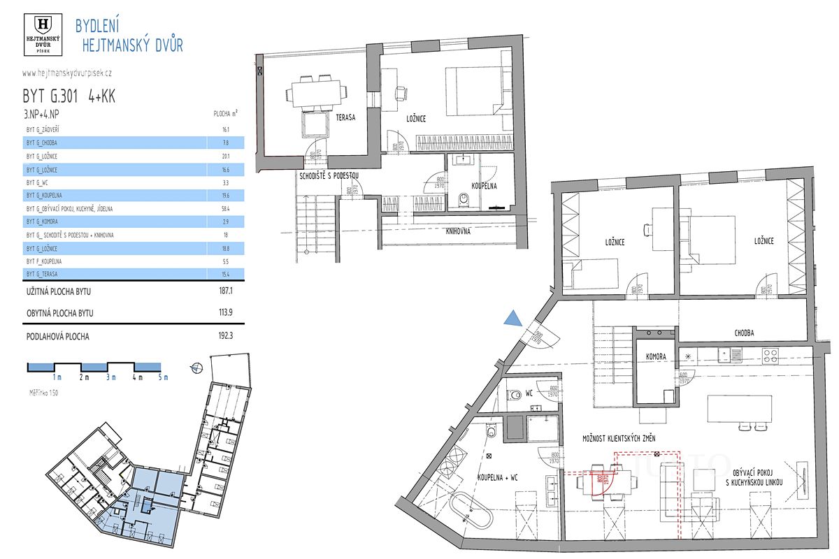 Prodej bytu 4+kk 181 m² – fotografie 3