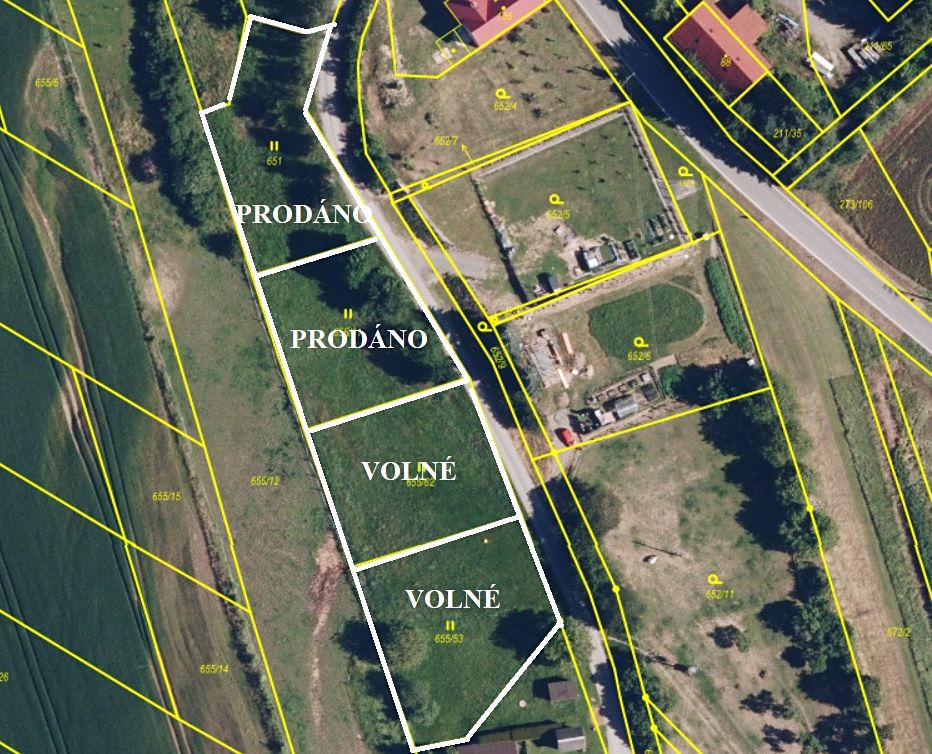Prodej stavebního pozemku 1023 m², Bouzov – fotka 1 z 3