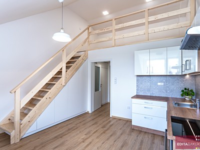 Pronájem bytu 1+kk 32 m² (Mezonet)