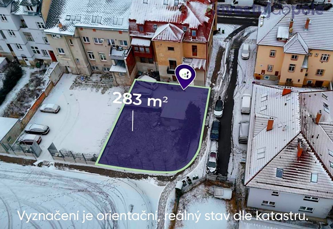 Prodej stavebního pozemku 283 m²