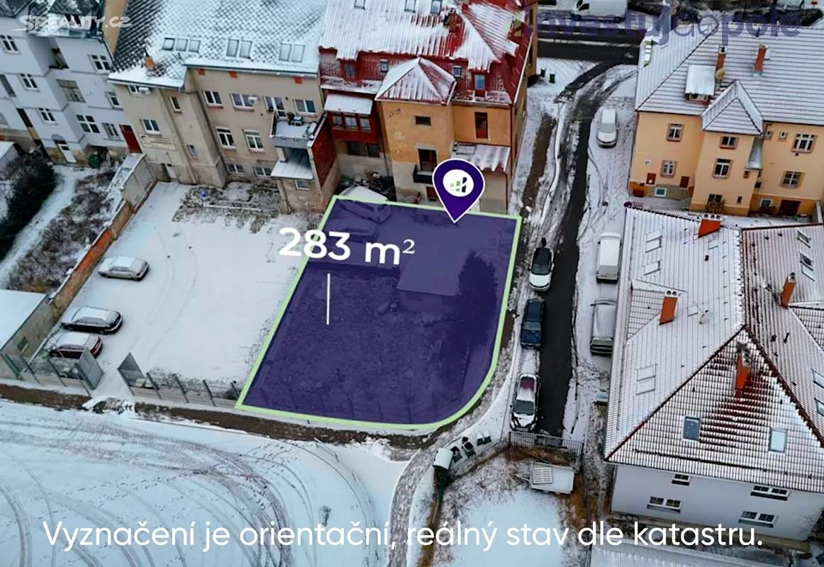 Prodej stavebního pozemku 283 m², Turnov