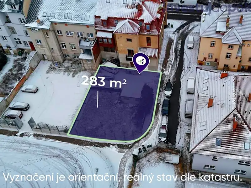 Prodej stavebního pozemku 283 m², Turnov – náhled fotky 1