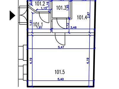 Pronájem bytu 1+1 40 m² (Jednopodlažní) — photo 4