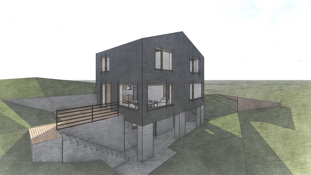 Prodej stavebního pozemku 583 m², Mirošovice – fotka 1 z 3