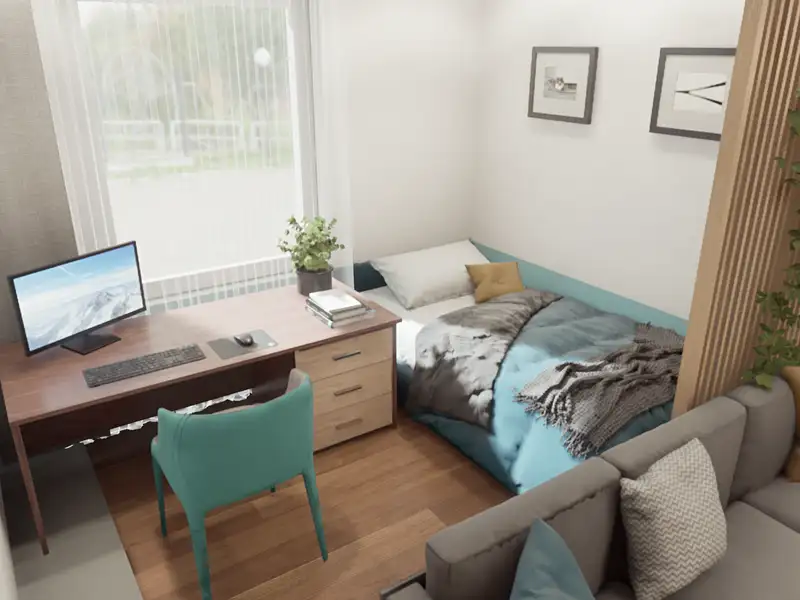 Prodej bytu 1+kk 46 m², České Budějovice – náhled fotky 3