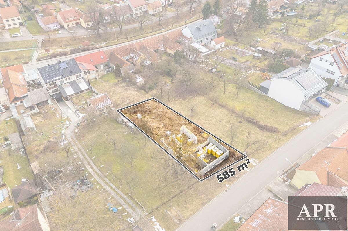 Prodej stavebního pozemku 585 m²