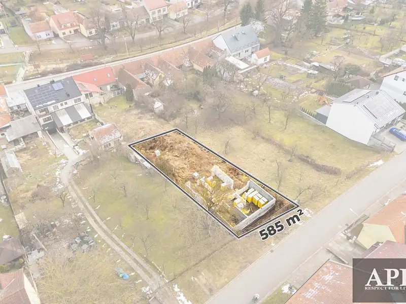 Prodej stavebního pozemku 585 m², Vlčnov – náhled fotky 1