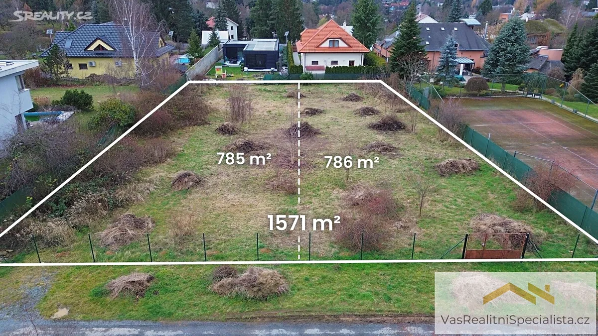 Prodej stavebního pozemku 1571 m², Říčany