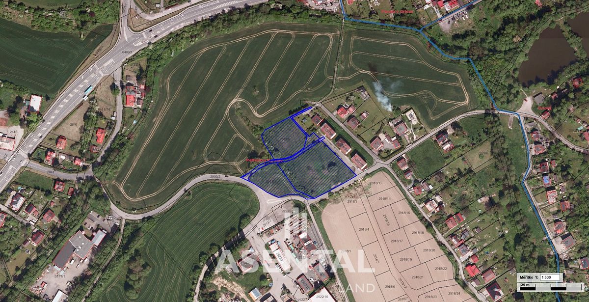 Prodej stavebního pozemku 8672 m², Petřvald – fotka 1 z 3