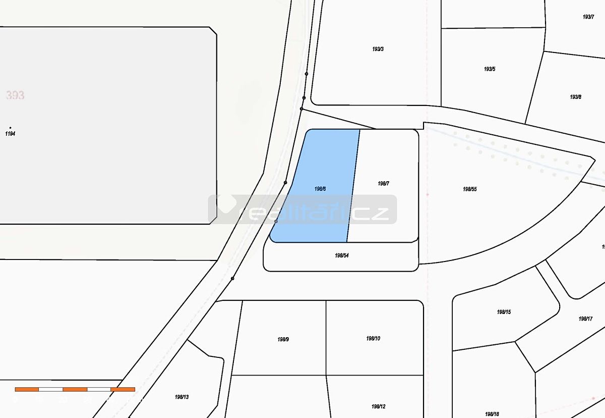 Prodej stavebního pozemku 1249 m², Poříčí nad Sázavou – fotka 1 z 3