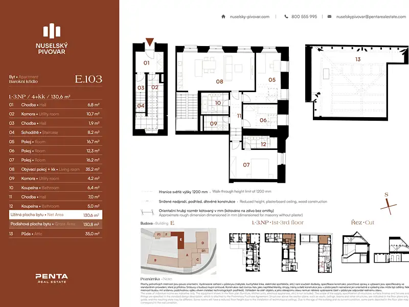 Prodej bytu 4+kk 131 m², Praha – náhled fotky 2