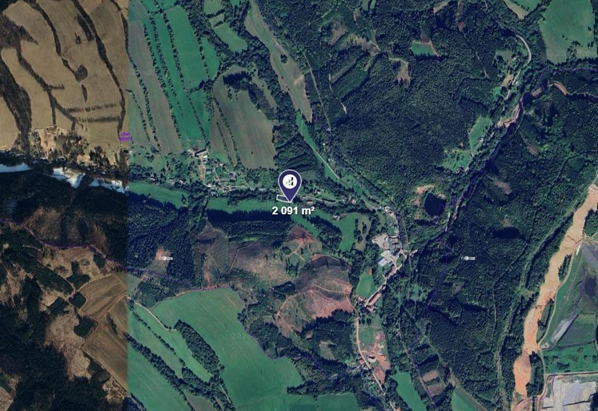 Prodej stavebního pozemku 2091 m² – fotografie 2