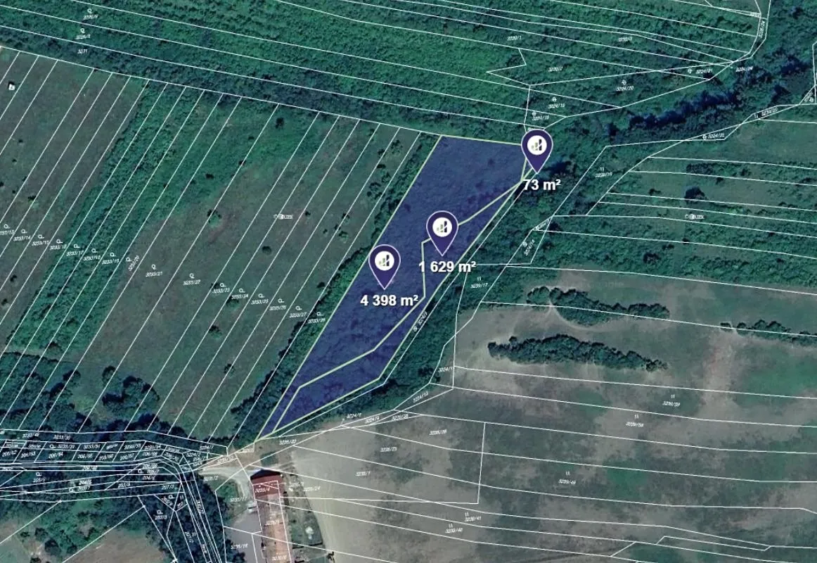 Prodej podílu 2/3 sadu, vinice 4067 m²