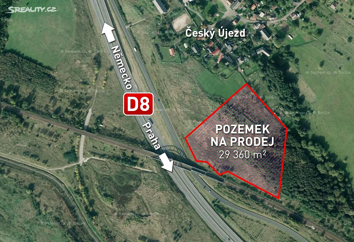Prodej stavebního pozemku 29360 m²