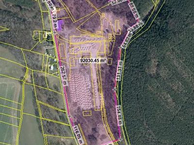 Pronájem komerčního pozemku 1000 m²
