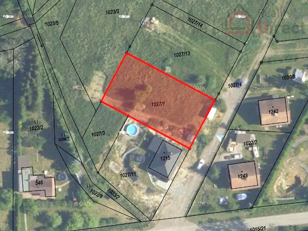 Prodej stavebního pozemku 970 m² – fotografie 5