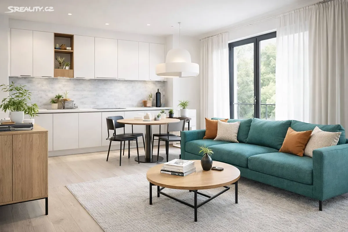 Pronájem bytu 2+kk 60 m² – pohled 3