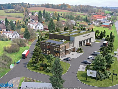 Prodej  komerčního pozemku 3 757 m²