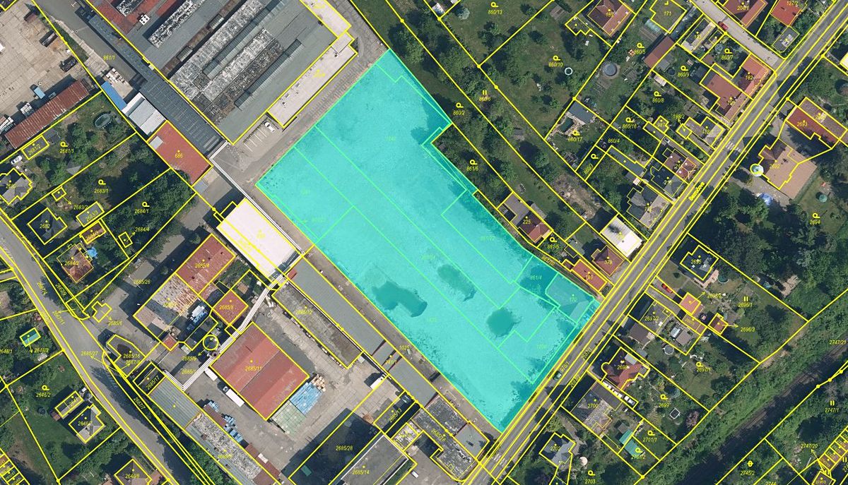 Prodej komerčního pozemku 8962 m² – fotografie 3