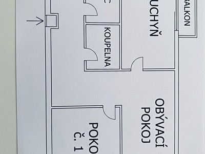 Prodej bytu 2+1 44 m²