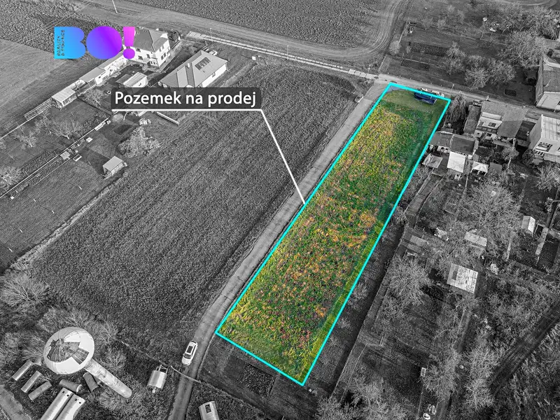 Prodej stavebního pozemku 2120 m², Kyselovice – náhled fotky 1