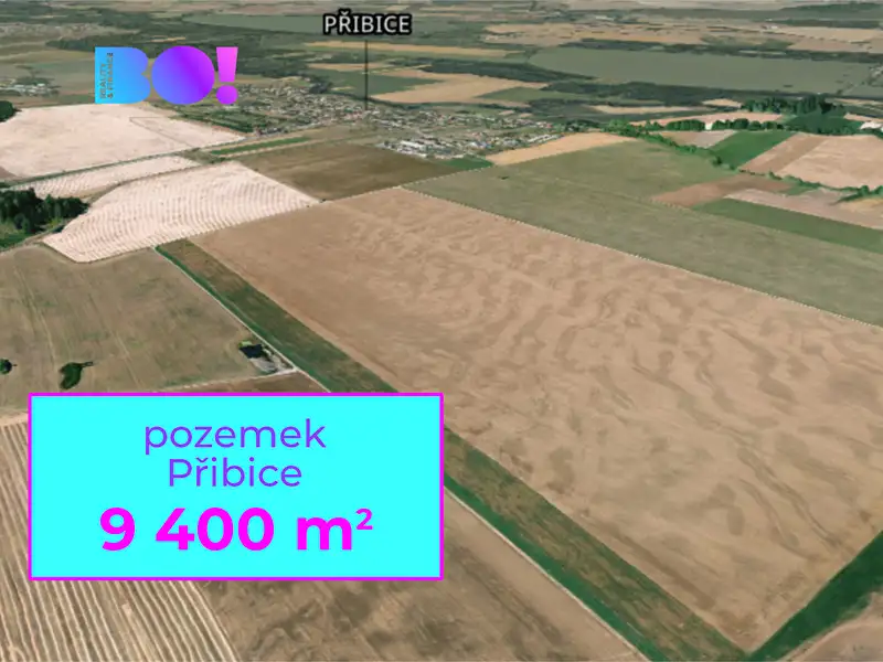 Prodej pole 9400 m², Přibice – náhled fotky 1