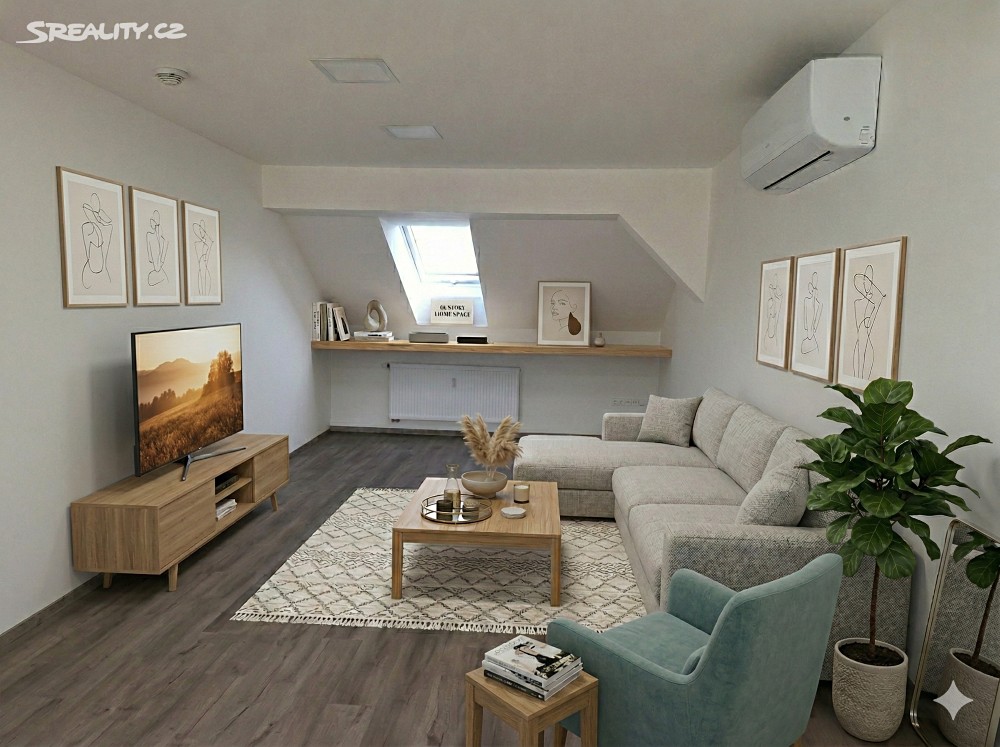 Pronájem bytu 2+kk 73 m² (Podkrovní), Olomouc
