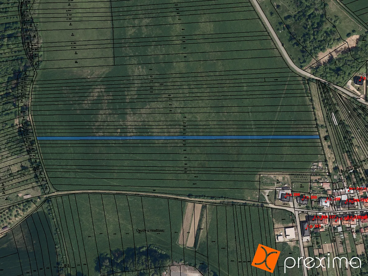 Prodej podílu 1/4 pole 599 m²