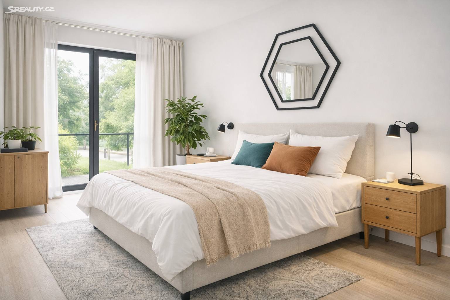 Pronájem bytu 2+kk 60 m² – pohled 4