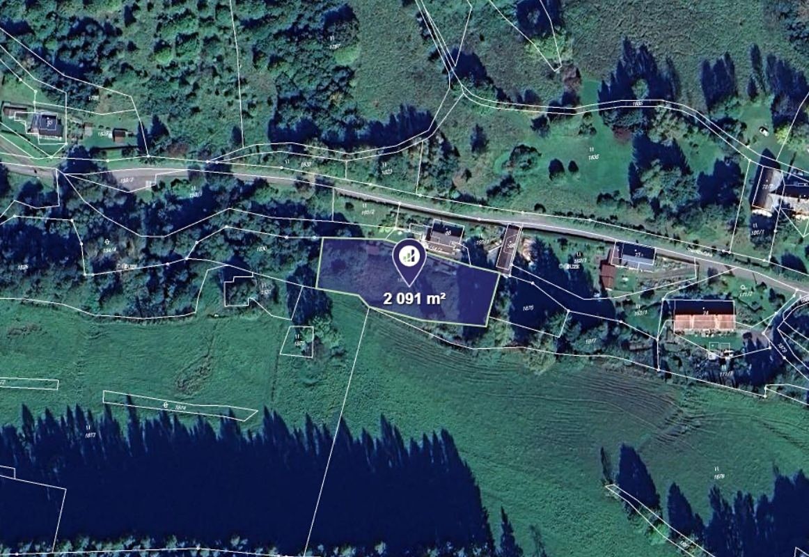 Prodej stavebního pozemku 2091 m²