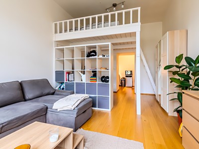 Prodej bytu 1+1 38 m² (Loft)