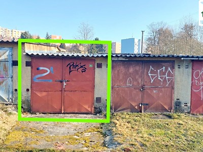 Pronájem garáže 19 m²