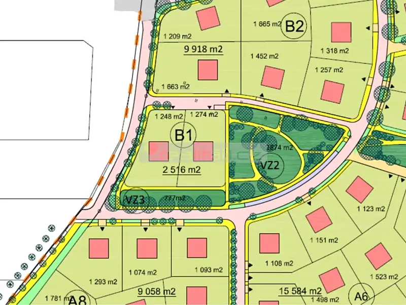 Prodej stavebního pozemku 1249 m², Poříčí nad Sázavou – náhled fotky 2
