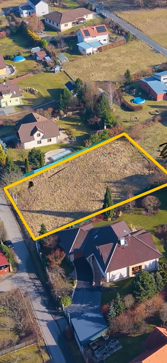 Prodej stavebního pozemku 1539 m²
