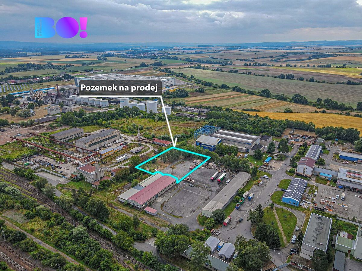 Prodej komerčního pozemku 3337 m², Kojetín – fotka 1 z 3
