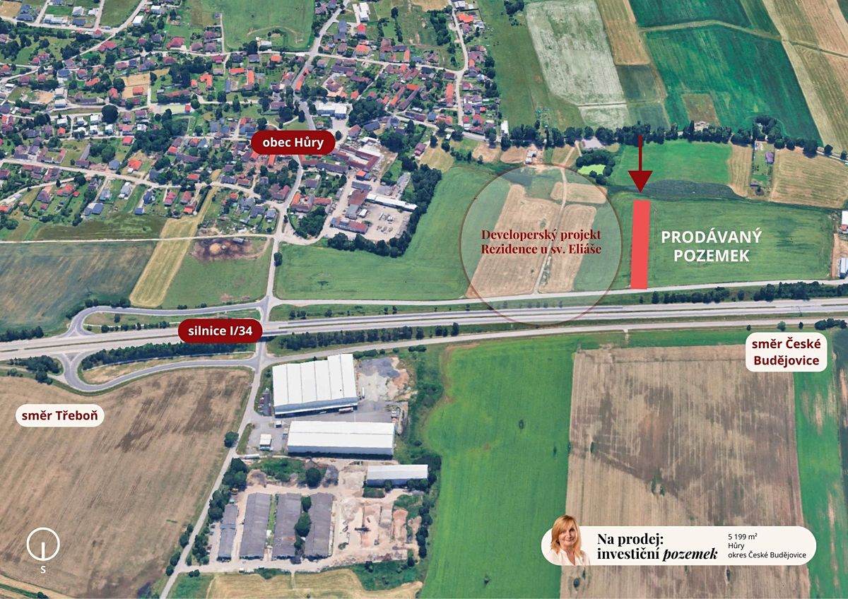 Prodej komerčního pozemku 5199 m²