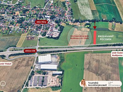 Prodej komerčního pozemku 5199 m²