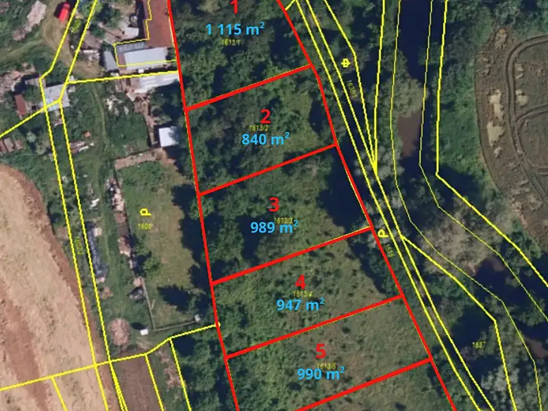Prodej zahrady 4845 m², Rajhrad – náhled fotky 3