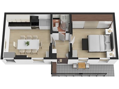 Prodej bytu 1+1 38 m² — photo 2