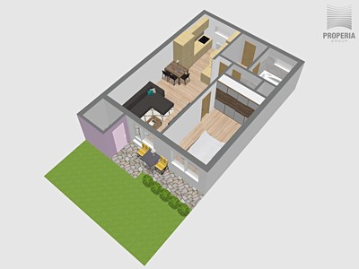 Pronájem bytu 2+kk 51 m²