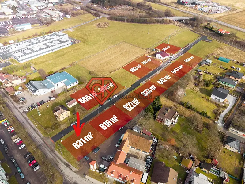 Prodej stavebního pozemku 831 m², Ústí nad Orlicí – náhled fotky 2