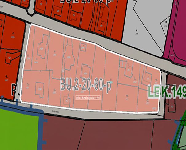 Prodej stavebního pozemku 1126 m² – fotografie 3
